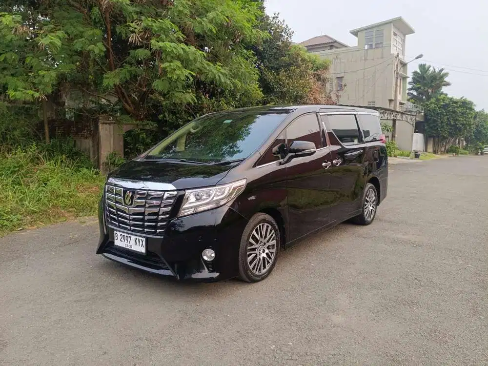 Toyota Alphard 2017 Bensin