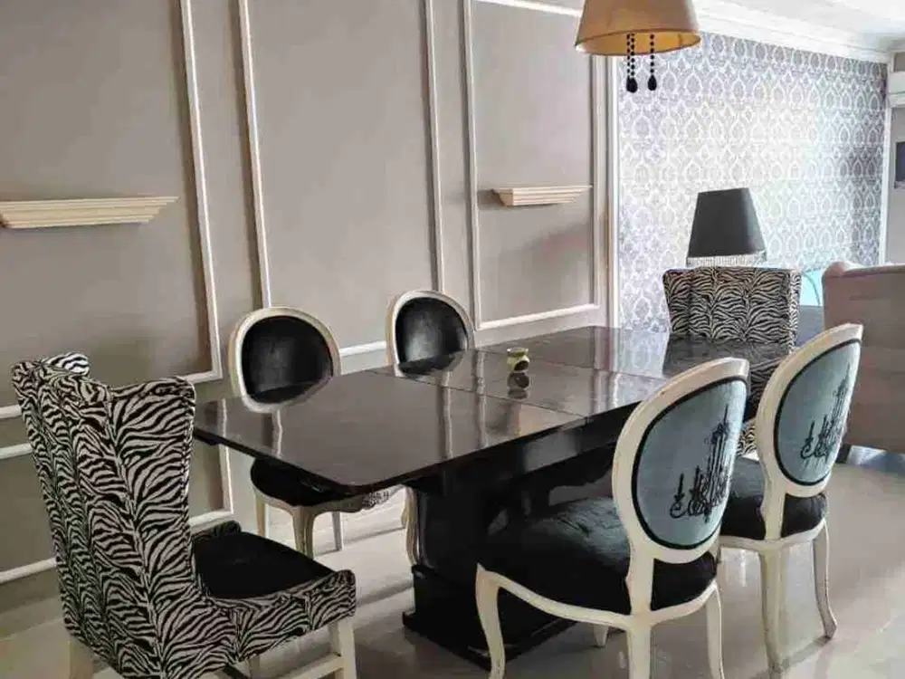 di sewakan siap huni gading resort apartement kelapa gading lantai sedang