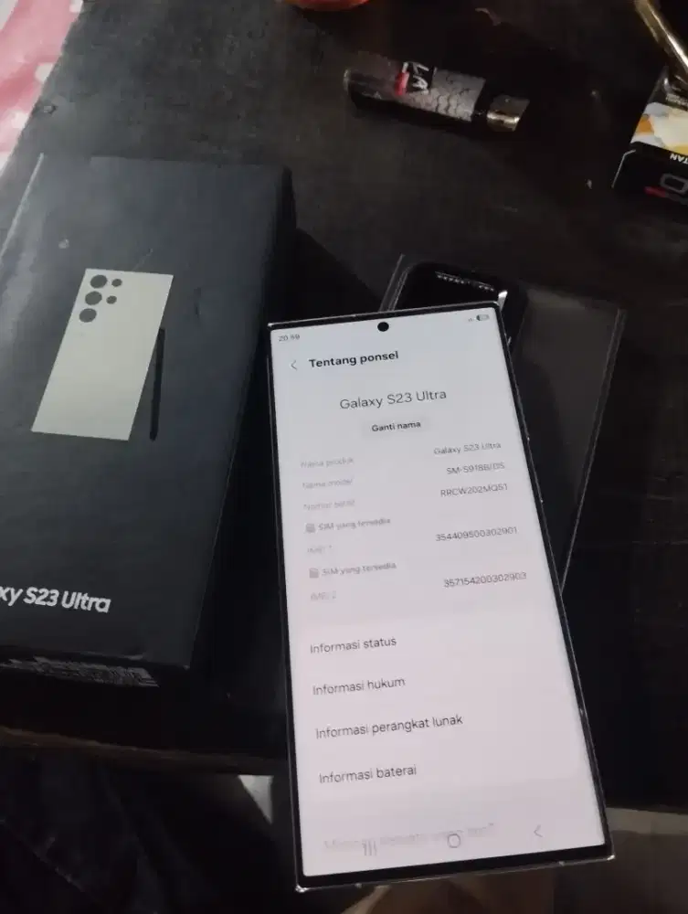 Samsung S23 Ultra Ram 12/512GB