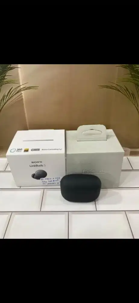Dll.5932 || Sony Link Buds S Black (ANC)