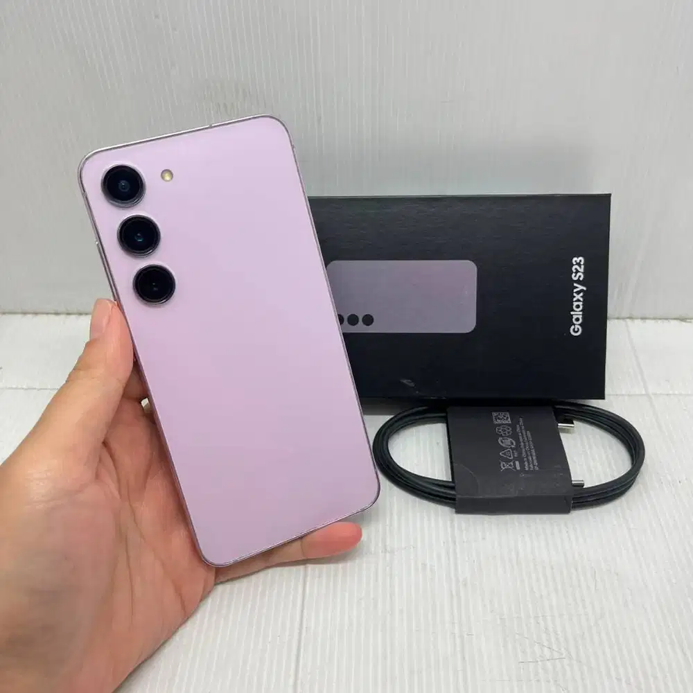 MULUS 99%! SAMSUNG GALAXY S23 5G 8/256 LAVENDER FAVORIT NO MINUS FULLS