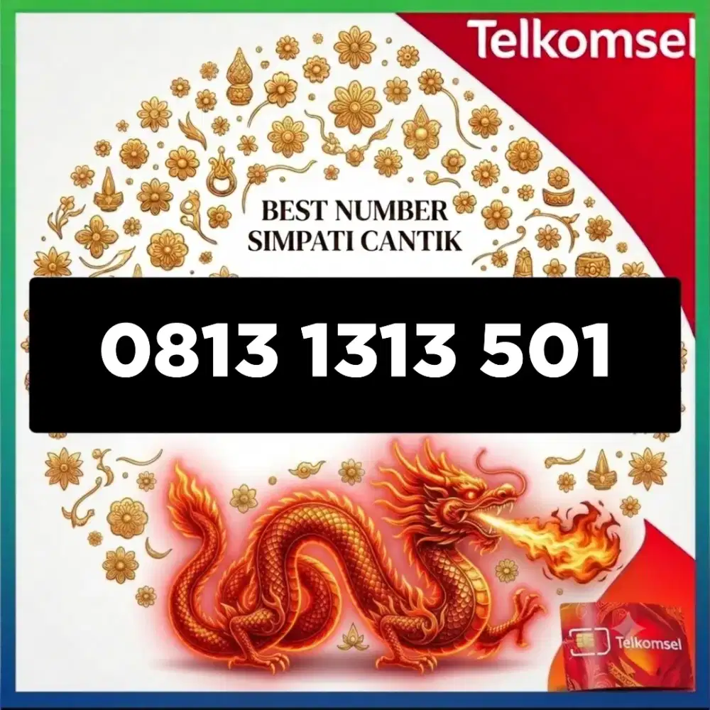 Nomor cantik simpati Telkomsel 11 digit