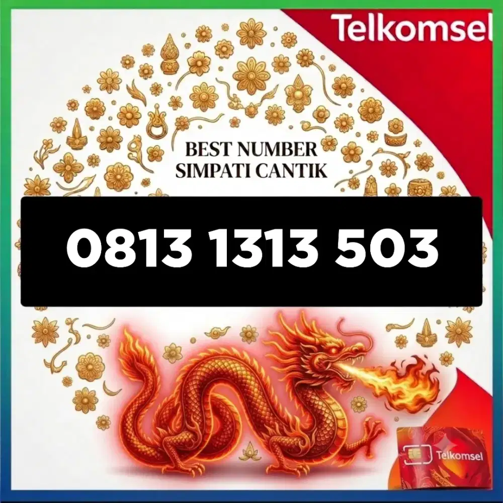 Nomor cantik simpati Telkomsel