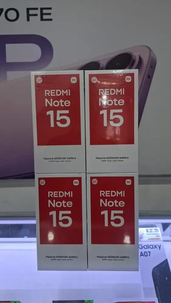 Ready stock redmi note 15 8/128