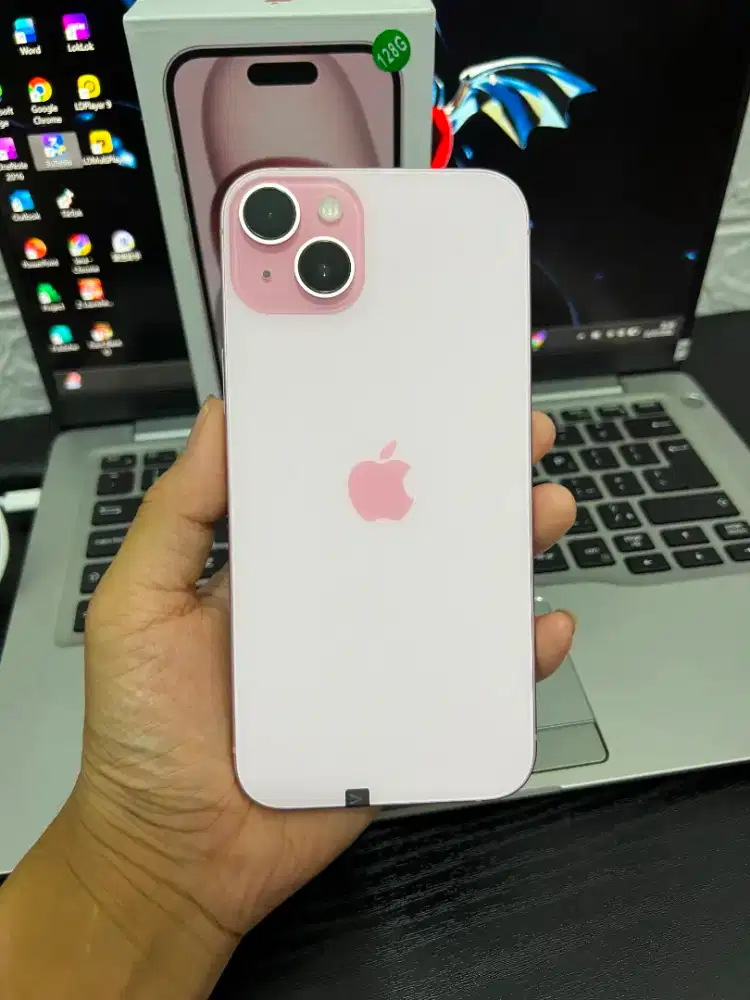 IPHONE 15BASIC INTER ALL OPERATOR FULLSET 128GB MULUS NO MINUS