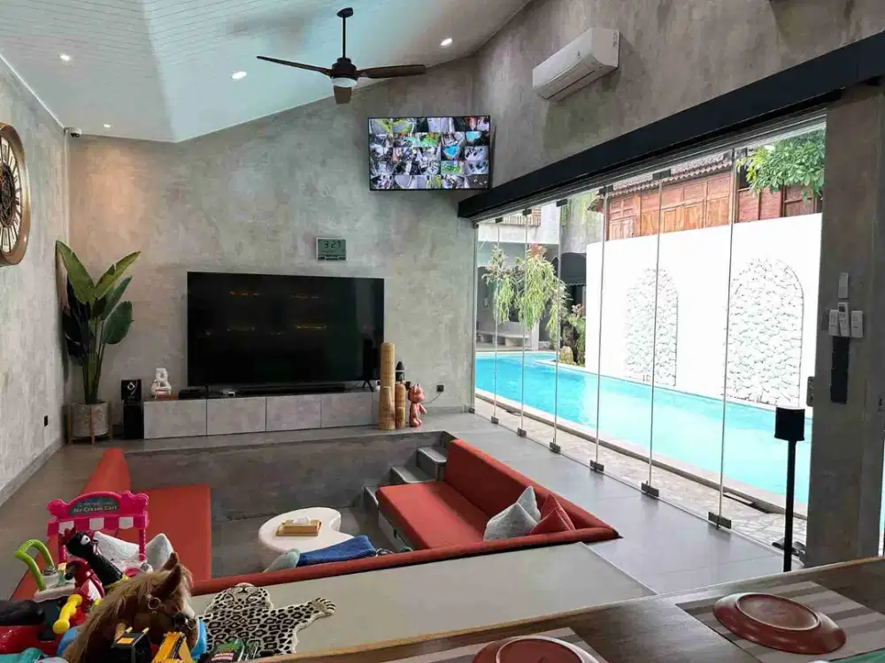 Rumah Mewah Konsep Resort Fully Furnsihed PD Aren Bintaro Tangerang Selatan