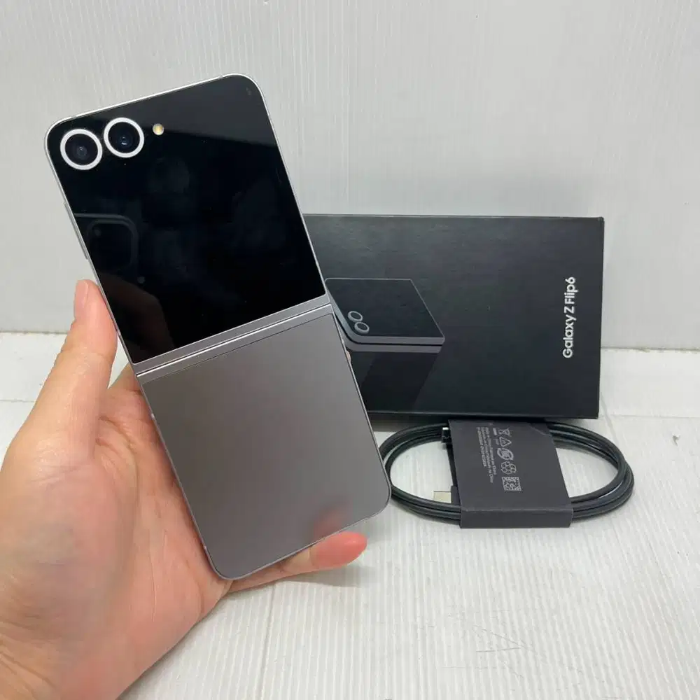 HOT SALE! SAMSUNG GALAXY Z FLIP 6 5G 12/256 SILVER SEIN NO MINUS FULLS