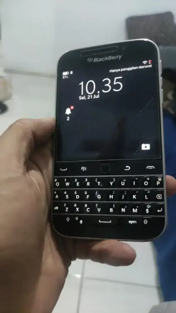 blackberry classic sinyal manteng