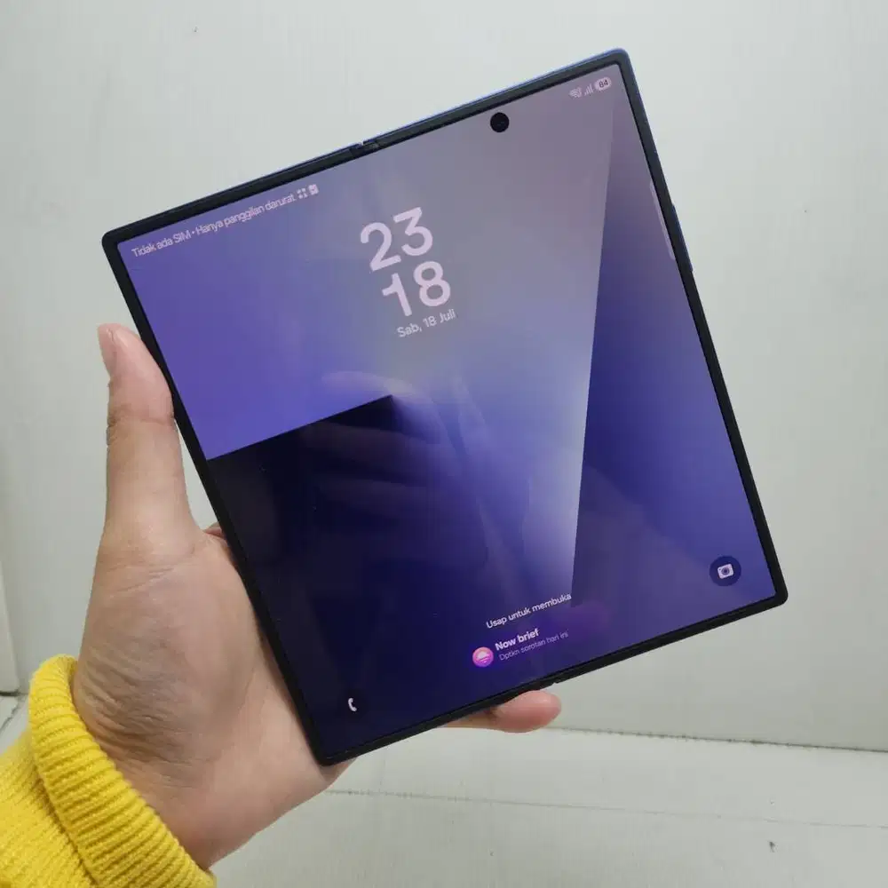 LIKE NEW NO MINUS SAMSUNG GALAXY Z FOLD 7 5G 12/256 BLUE SHADOW SEIN R