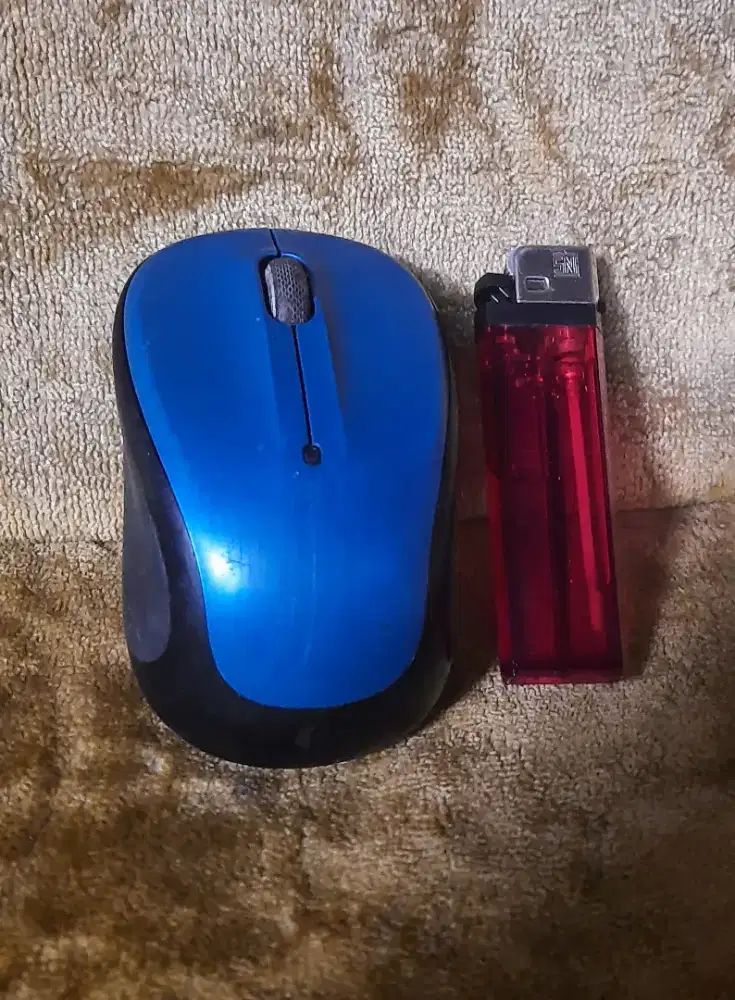 Mouse wireless ori Logitech M325 second normal lancar siap pakai