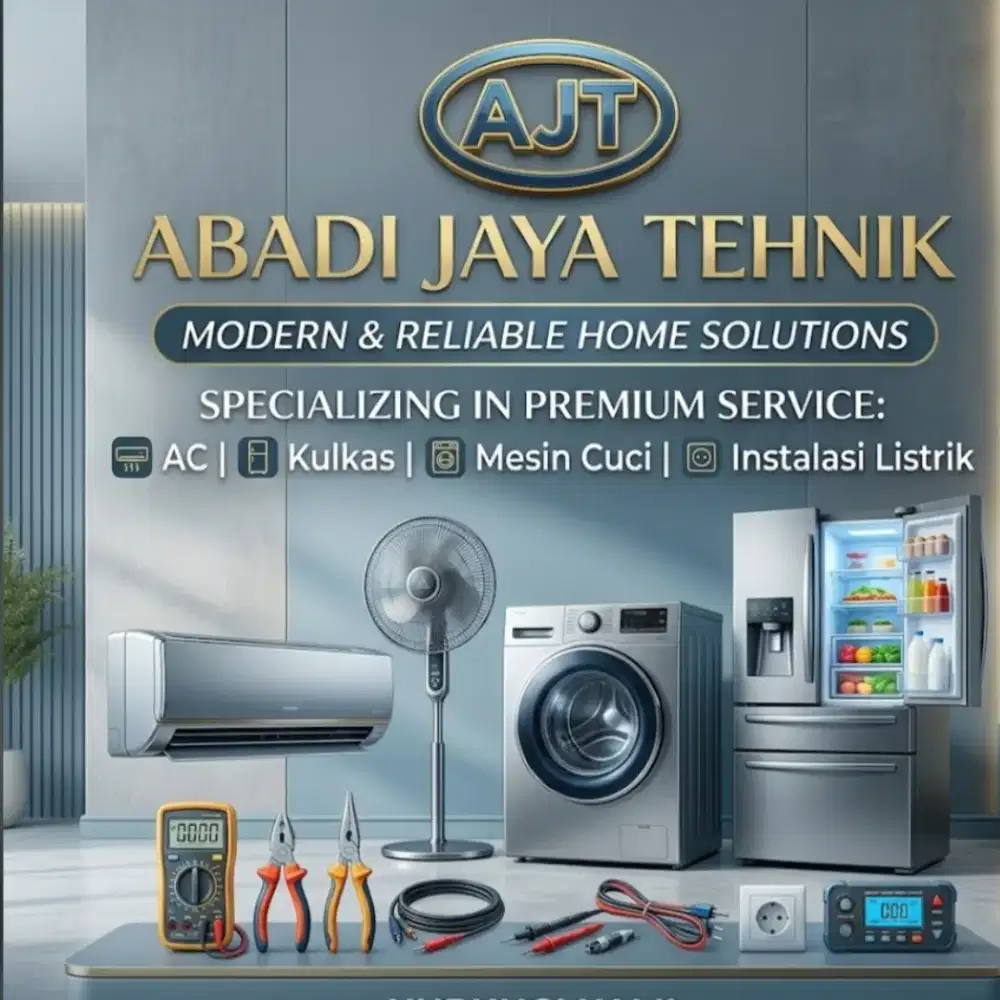 Jual beli dan perbaikan Ac,kulkas,mesin cuci,cctv