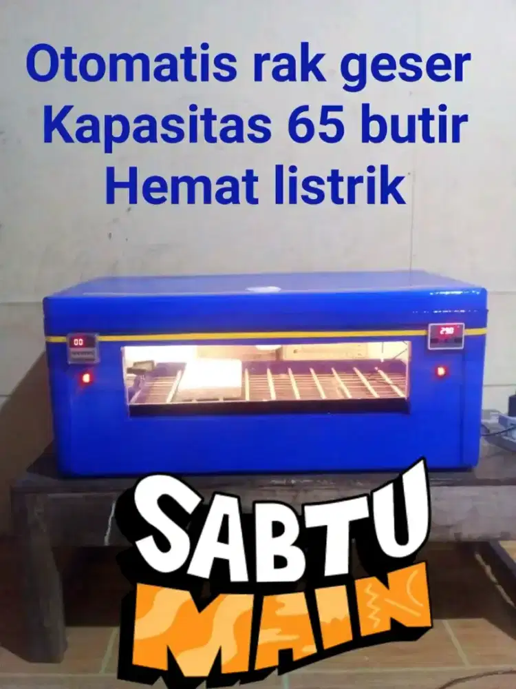 Mesin tetas telor otomatis hemat listrik