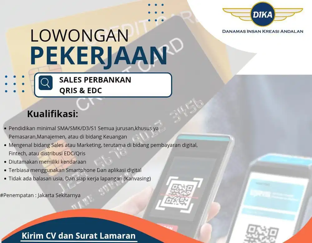 Sales perbankan QRIS dan EDC