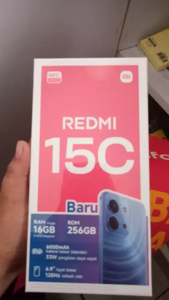 Xiaomi 15c RAM 8+8 GB / 256 GB , kondisi baru masih segel
