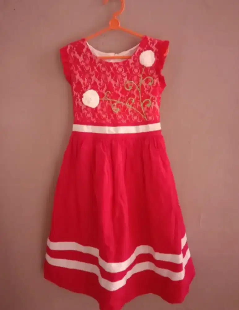 Dress merah DONITA