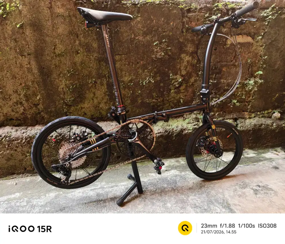Sepeda Lipat MXL Jazz Chromoly - Full Upgrade