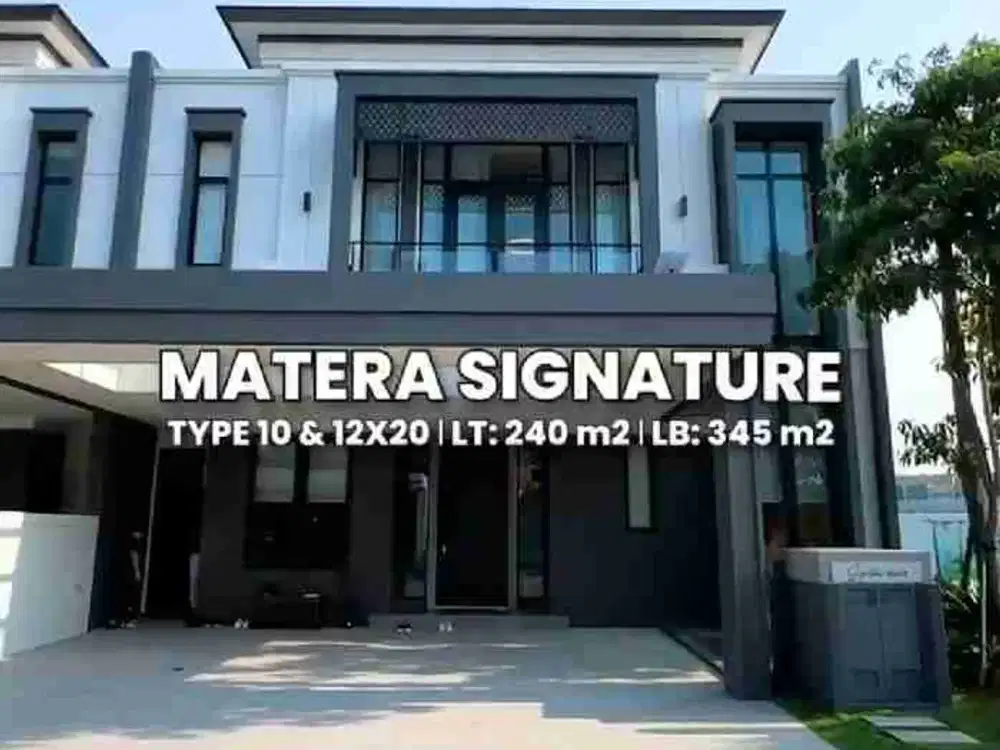 Rumah Paling Mewah di Gading Serpong – Matera Signature 12x20