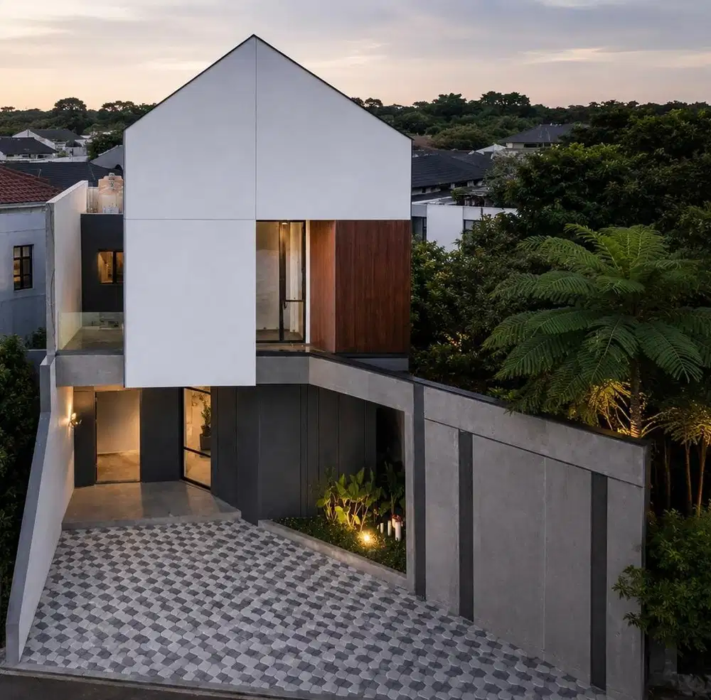 Dijual Cepat Rumah Parkville Rumbai 4 KT Full Renovasi Rp1250M