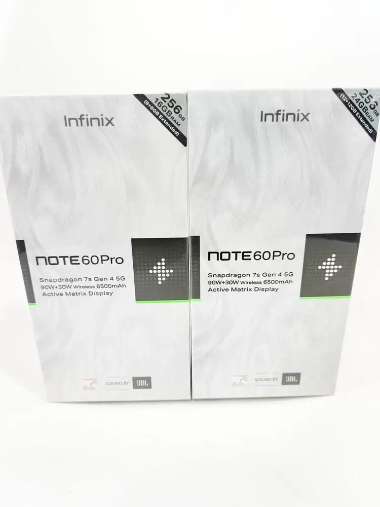 Infinix NOTE 60 Pro 8/256 12/256GB New Garansi Resmi