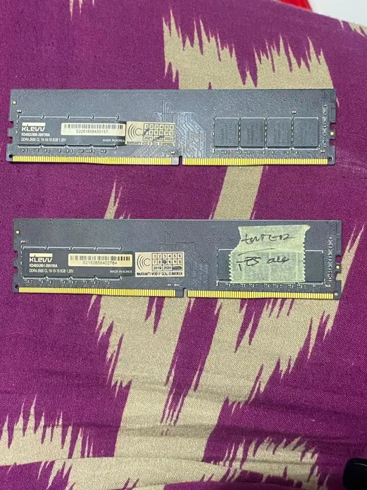 KLEVV Value Series 16GB 2X8gb DDR4 2666mhz