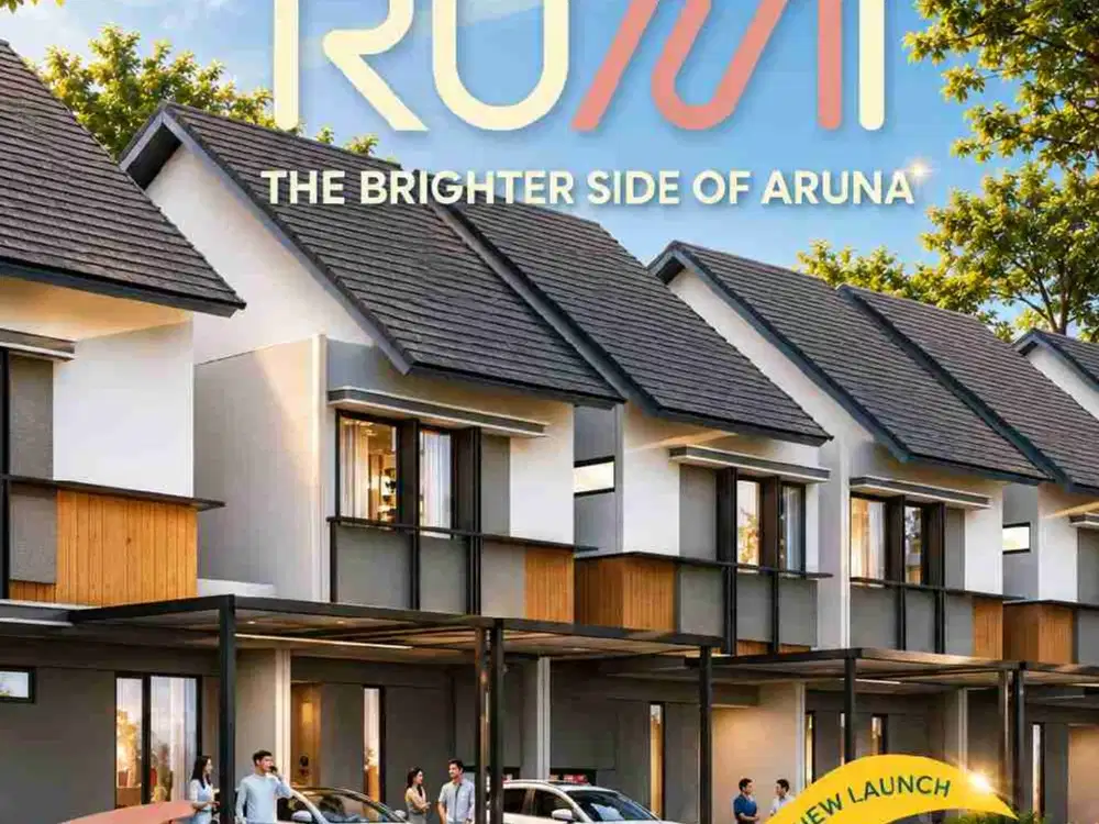 NEW LAUNCH RUMI Alam Sutera | Rumah 2 Lantai Modern Dekat Tol | Mulai Rp4 Miliar
