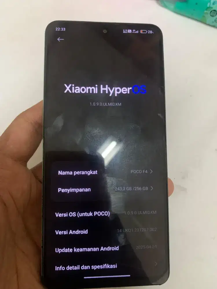 Poco F4 8/256 Murah Minus