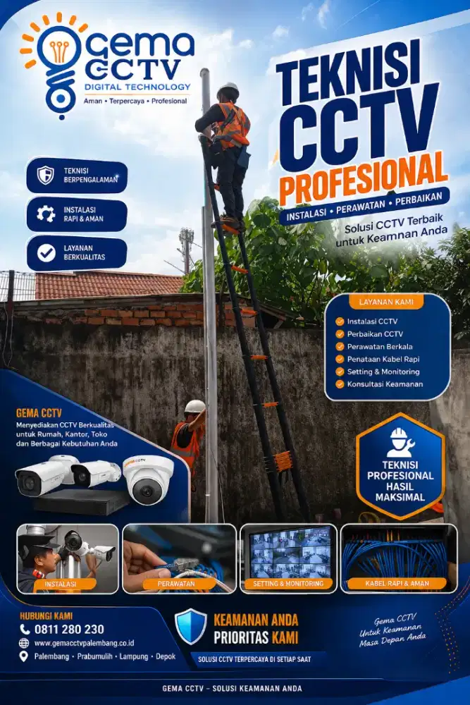 PAKET PASANG CCTV PALEMBANG