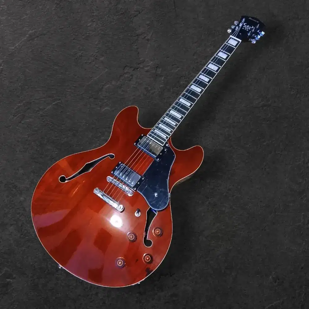 Gitar Ibanez Semi hollow body custom