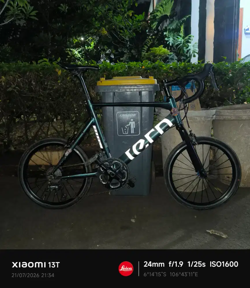 Sepeda bekas minivelo tern