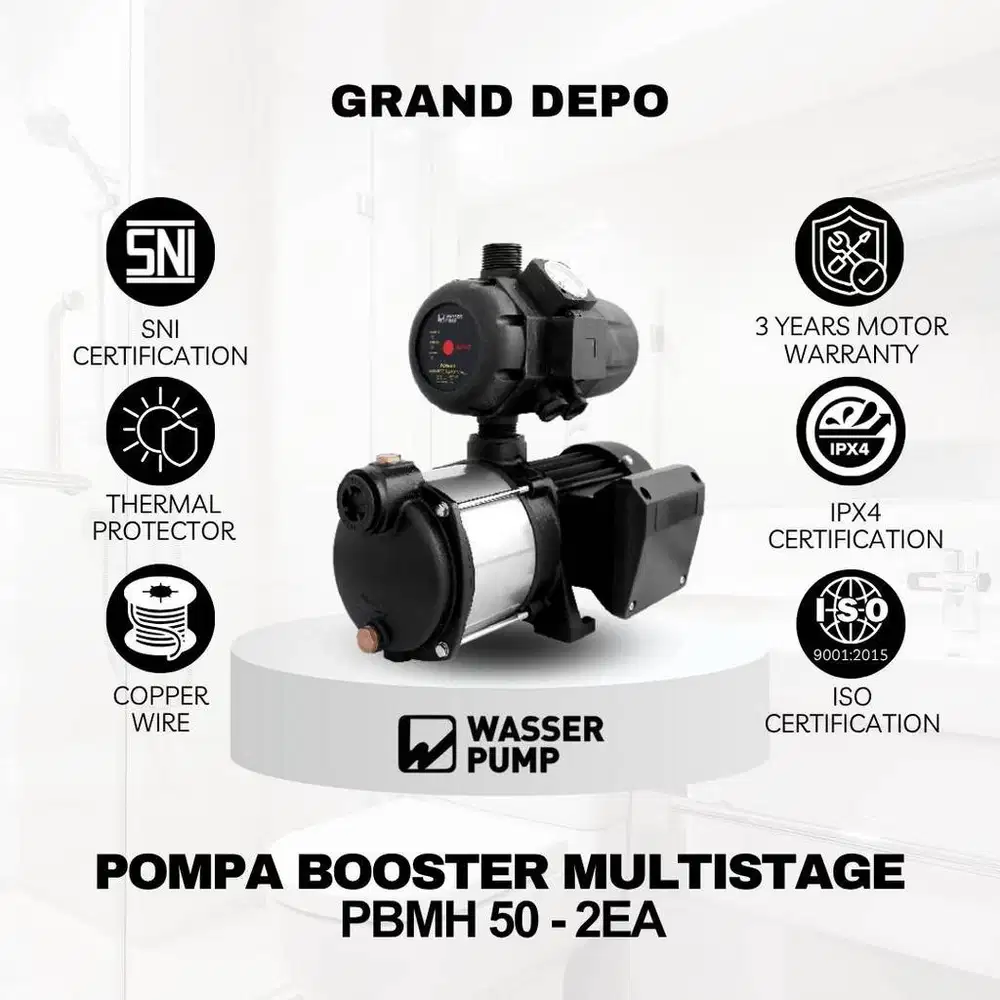 WASSER PUMP PBMH50-2EA