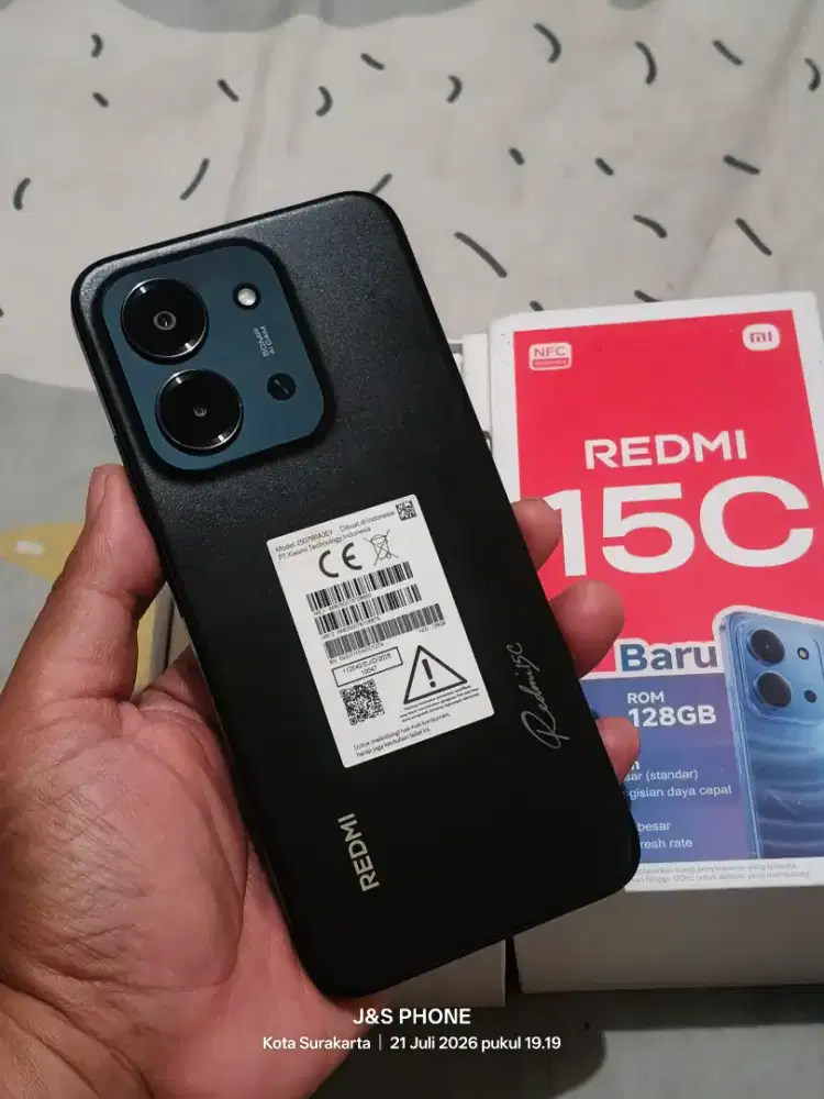 REDMI 15C 6-128 SEKEN