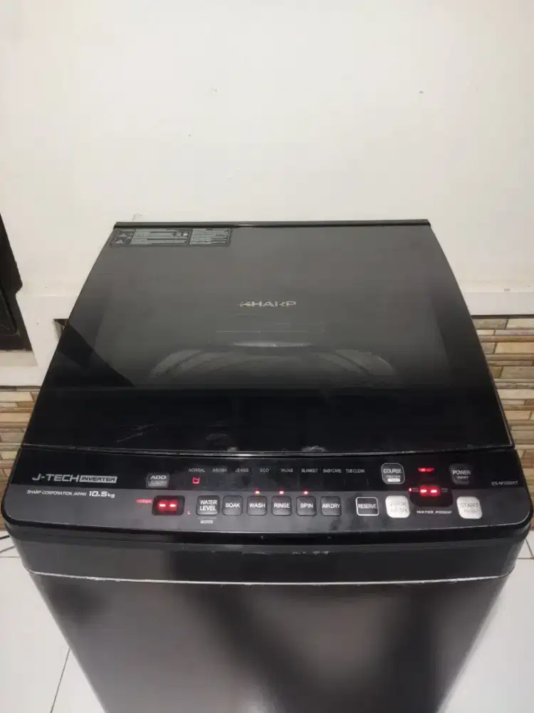 Mesin cuci Sharp inverter 10,5kg
