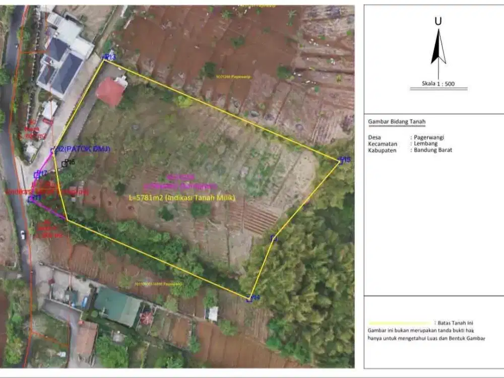 Tanah Super Murah di Punclut Bandung,Bonus Villa

LT 6000 m²
View bagus dan luas
Cocok untuk hunian villa
SHM 

Harga Rp 1.45 juta/meter
Penawaran berapapun dipertimbangkan 
(Harga market 5jt/m²)