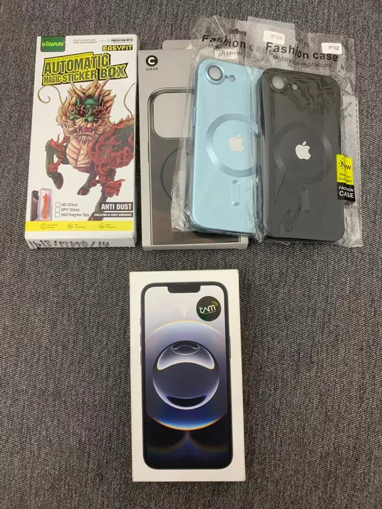 iPhone 16e 128GB iBox segel baru