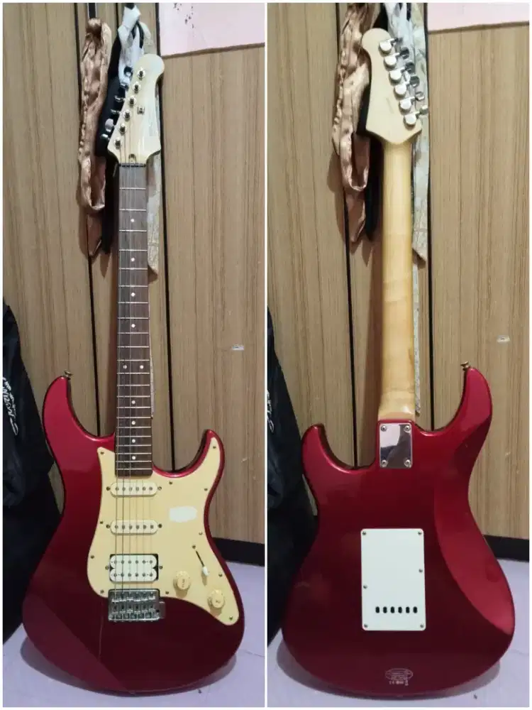 gitar elektrik ori yamaha pasifica 112j siap pakai mantap