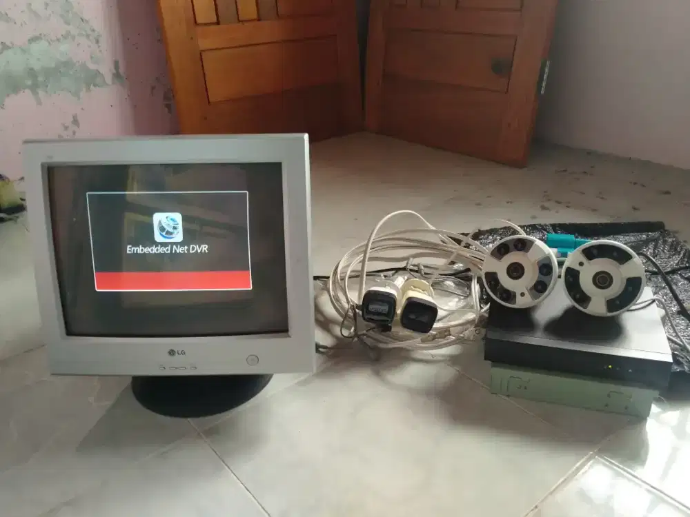 Dijual cepat cctv 4 kamera kondisi bagus