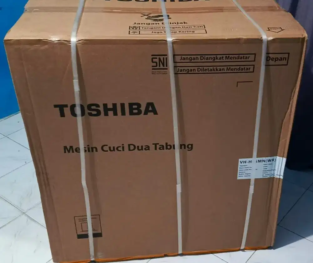 Mesin cuci toshiba 2 tabung