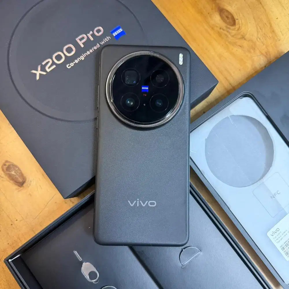 vivo x200 pro 5G 16/512GB Black Full Original resmi indonesia