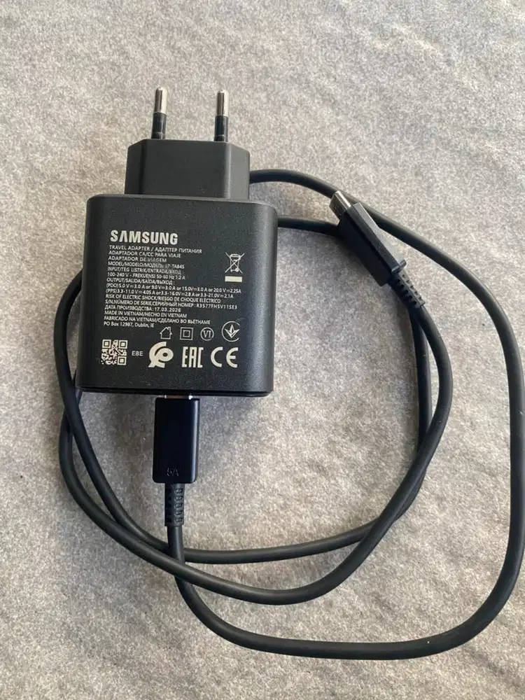 Charger Samsung 45 wat
