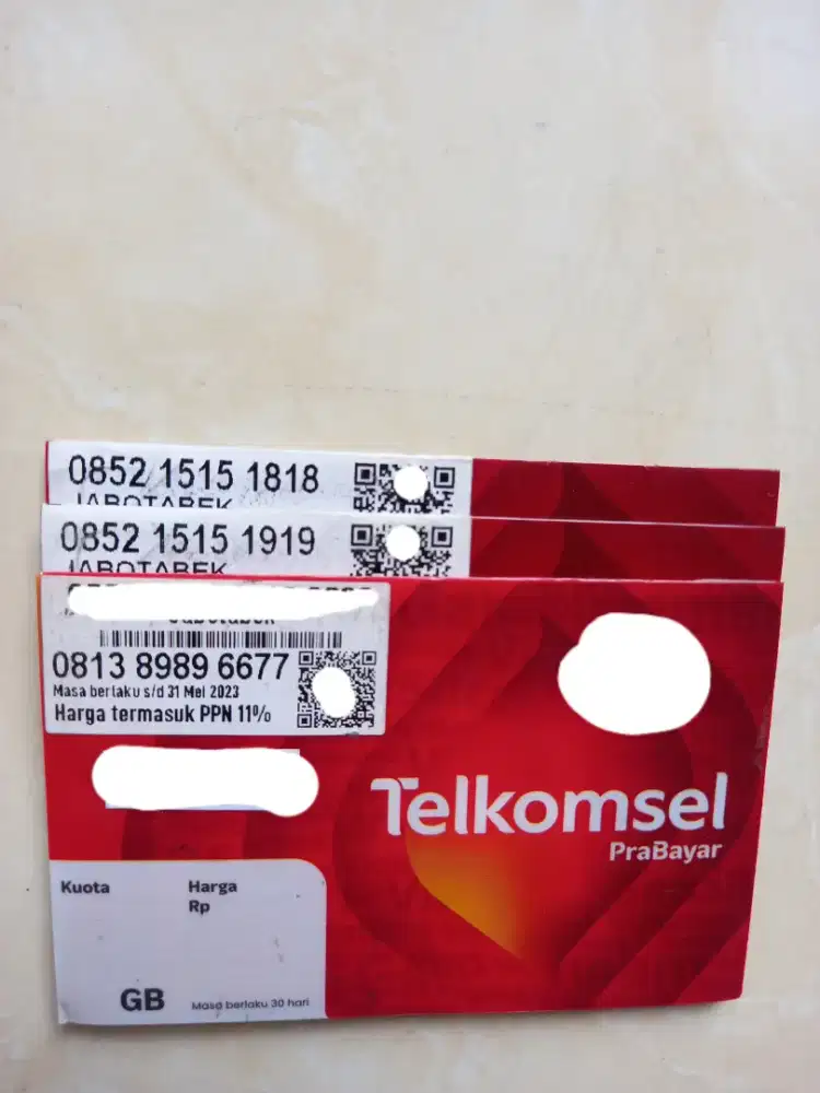 Telkomsel simpati as nomor cantik