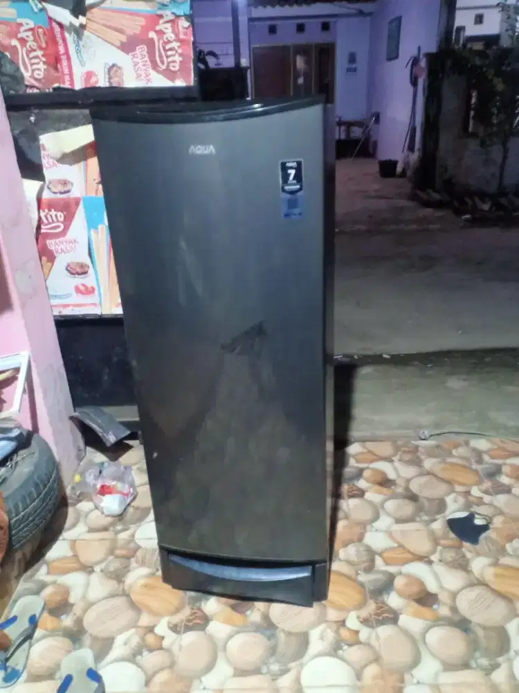 jual kulkas Aqua 1 pintu