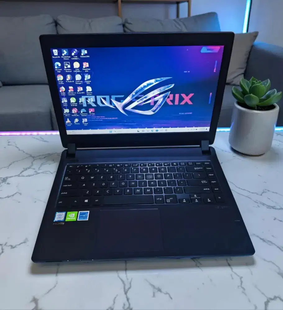 ASUS PRO-ELF P1440FB Star Grey [Ram 8GB + SSD+HDD Dual VGA NVIDIA]