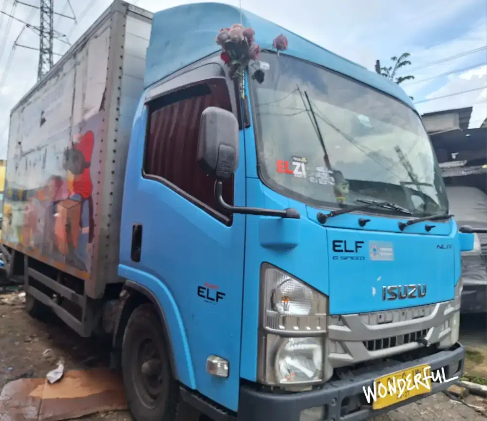 Isuzu Elf NLR Long GIGa 4ban BoxAlum 4.2mtr Turbo Bio Solar Colt Dutro