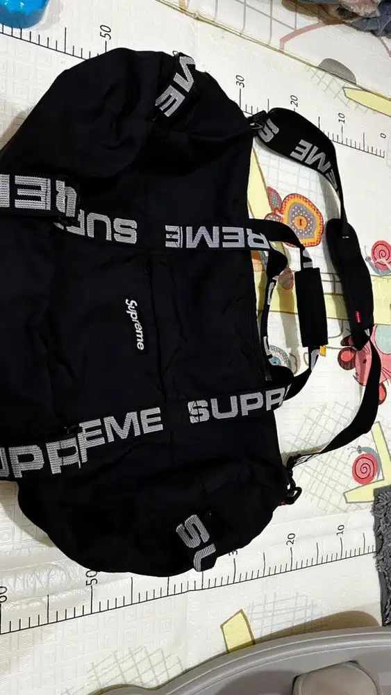 Supreme duffle bag SS18 Black cordura original