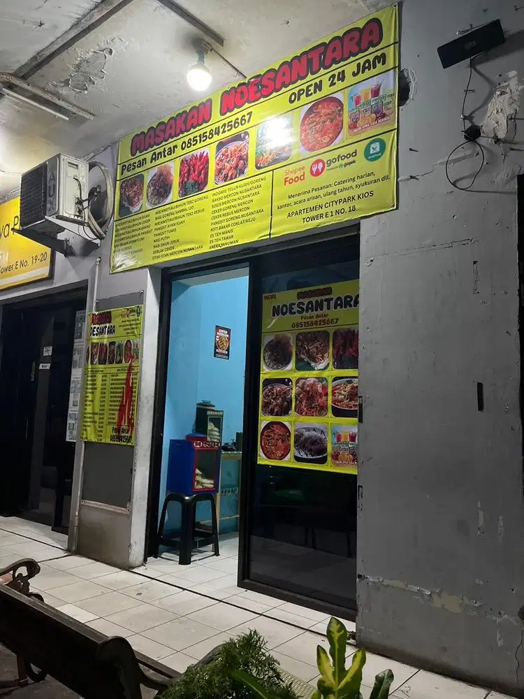 dicari karyawan cewe untuk antar makanan area apartemen citypark