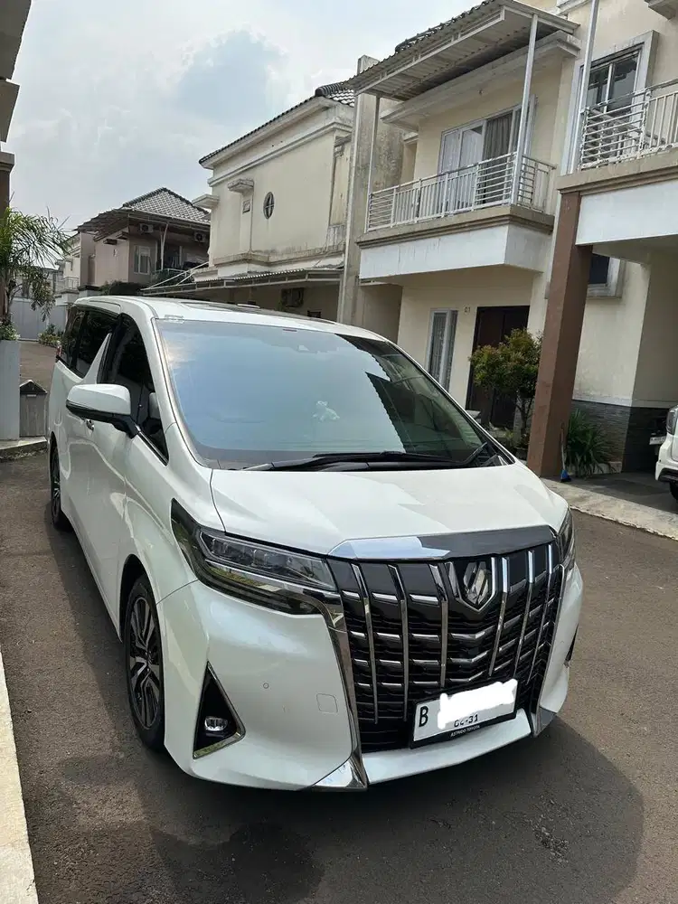 Toyota Alphard 2.5 G AT Facelift 2022, TSS System