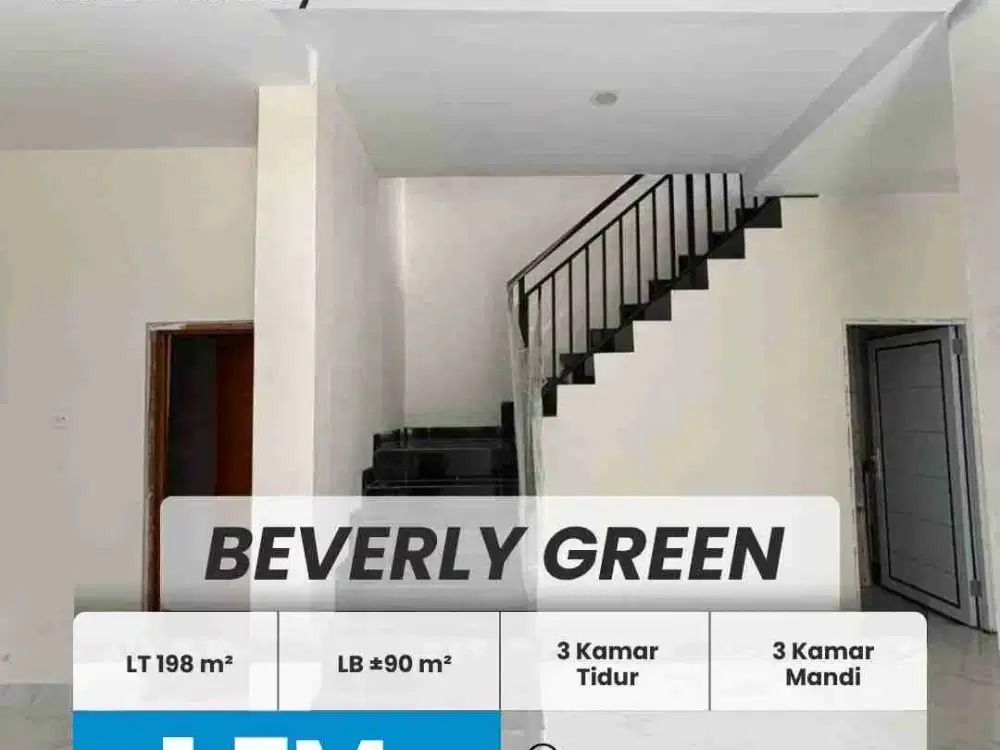 DIJUAL RUMAH BEVERLY GREEN, BATAM CENTER