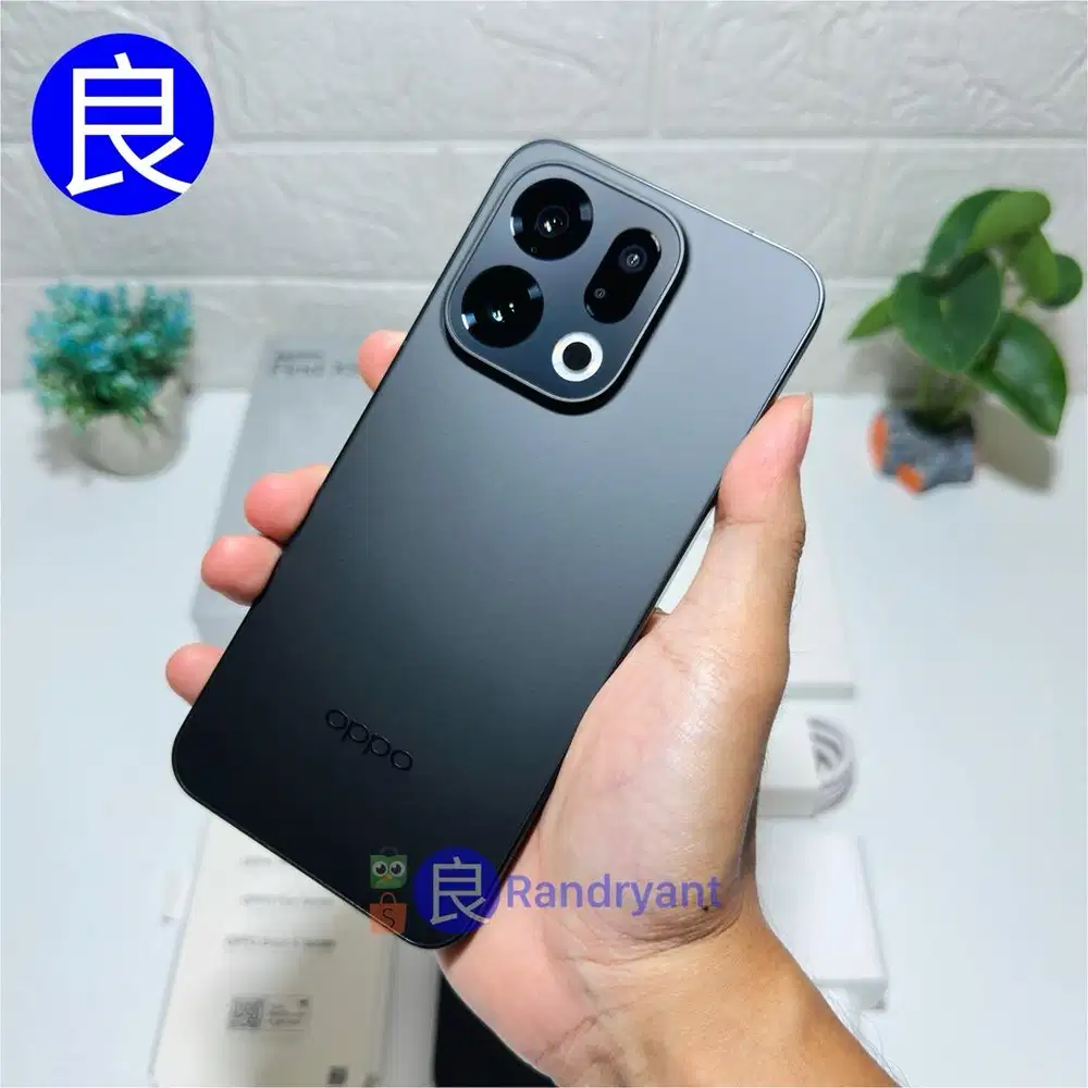 Oppo Find X9 12/256GB Space Black Garansi Resmi Indo Fullset Ori Mulus