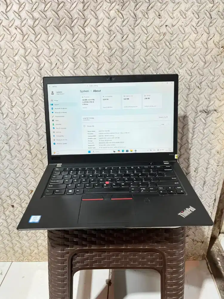 Lenovo thinkpad T480s (core i5 gen 8)