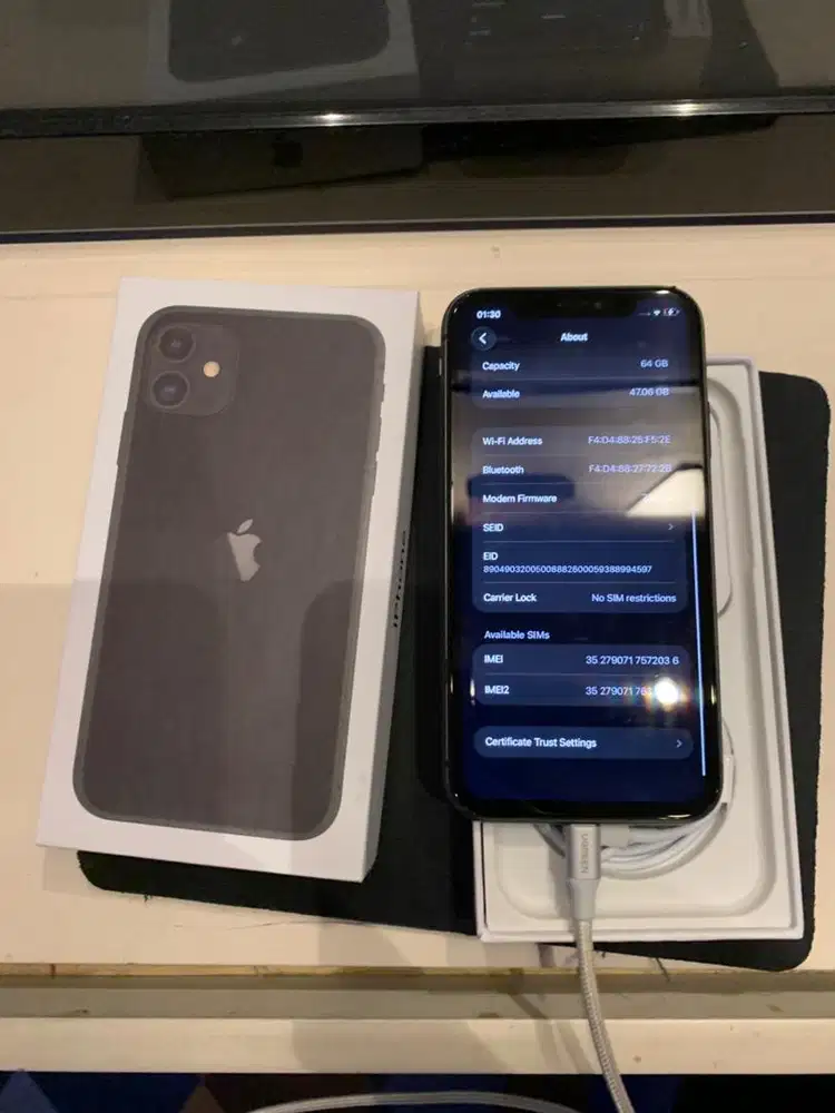 Iphone 11 64 gb original no minus Like New